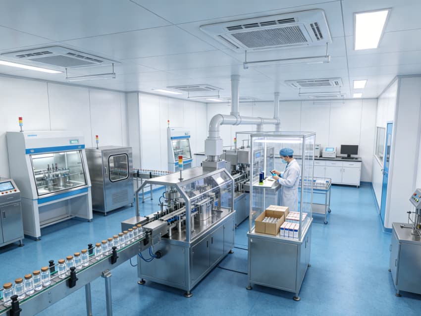 合肥CGT醫藥研發生產車間凈化裝修工程